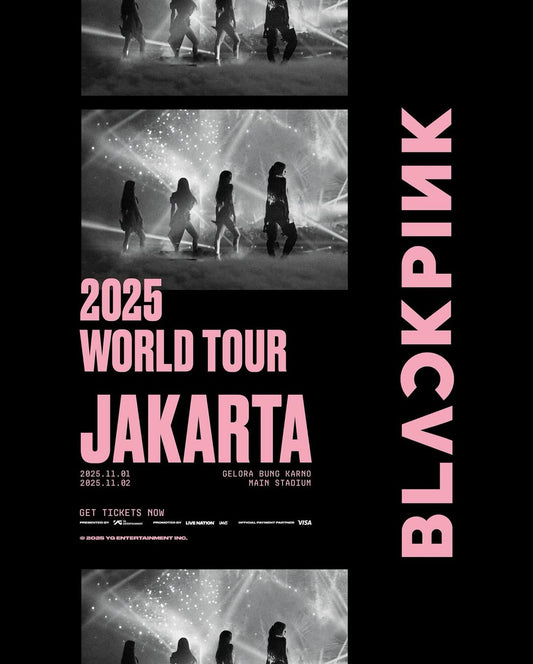 雅加達 BLACKPINK演唱會套裝｜含VIP門票＋四星飯店＋保險 - 澳門阿法