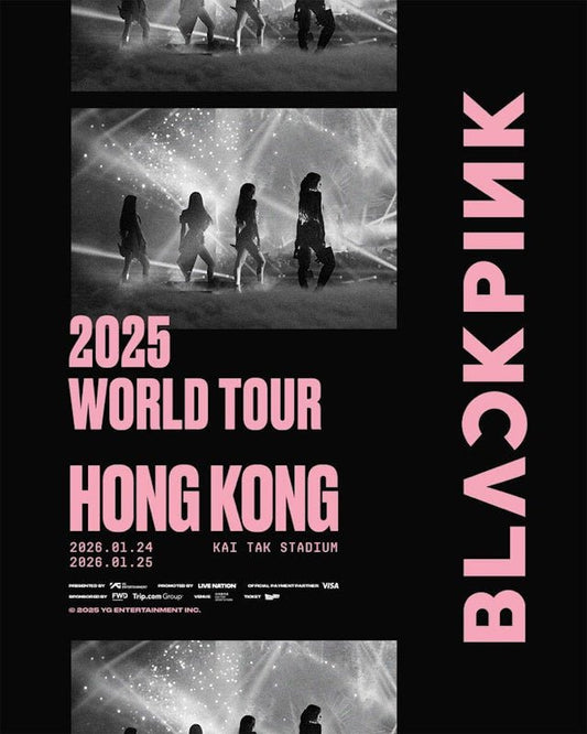 香港 BLACKPINK演唱會套裝｜含門票＋四星飯店＋保險 - 澳門阿法